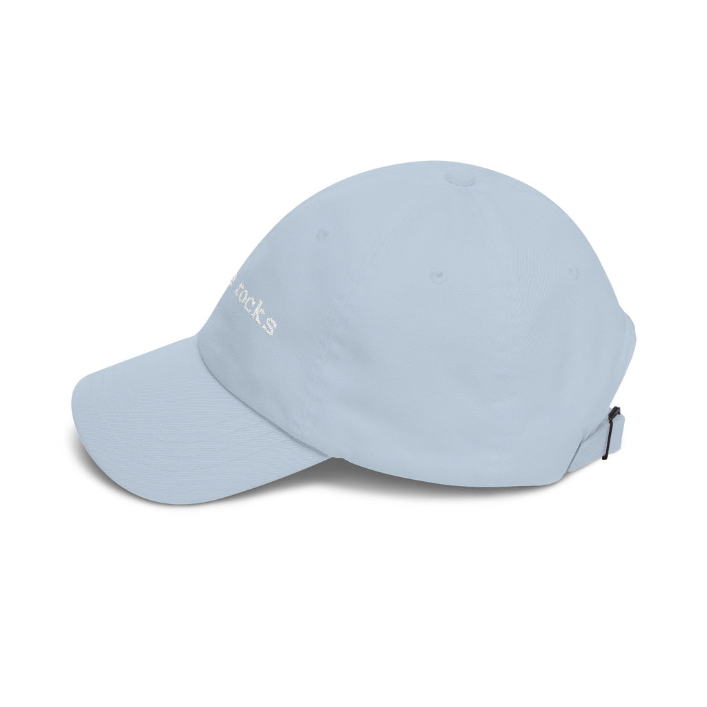 I like rocks dad hat