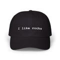 I like rocks dad hat