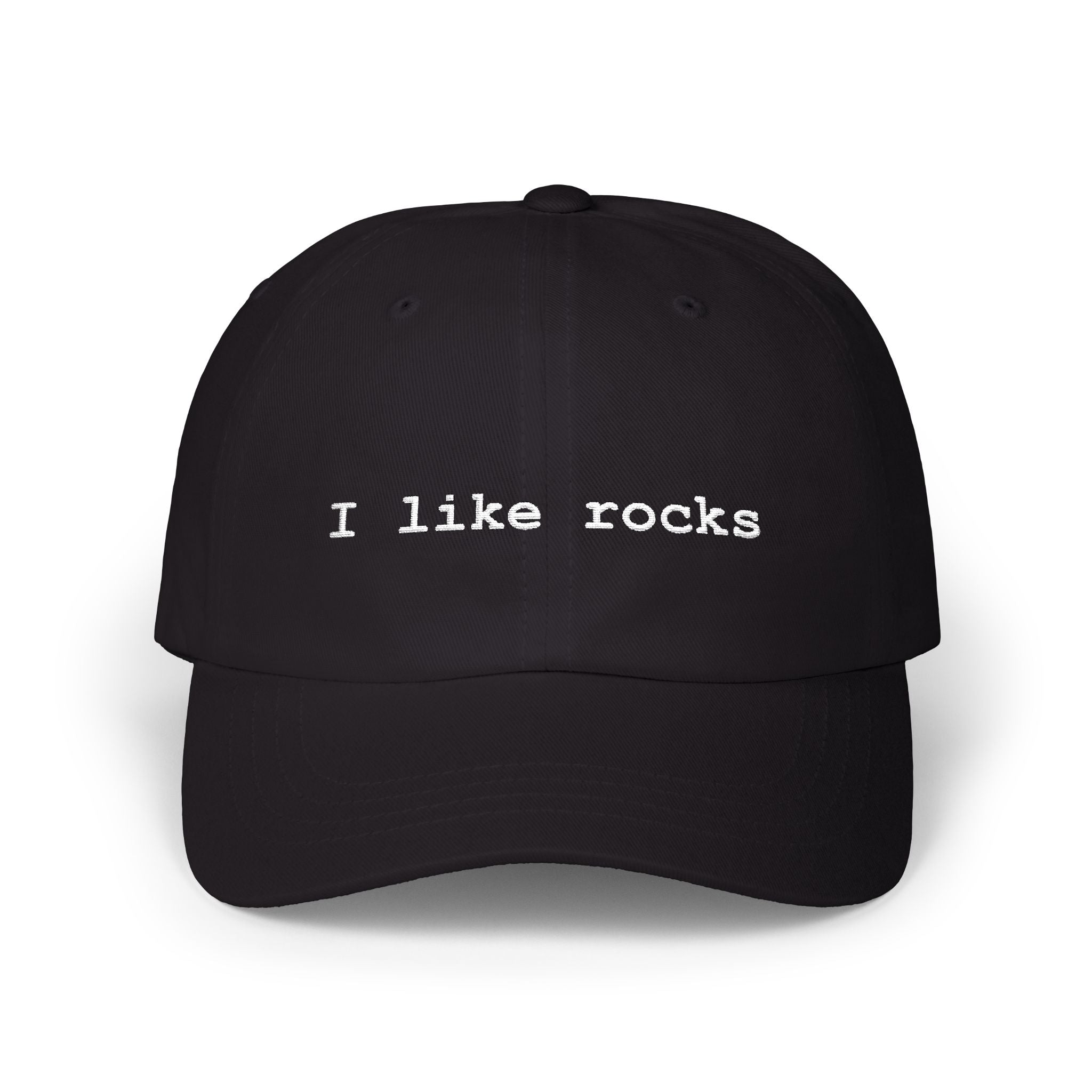 I like rocks dad hat