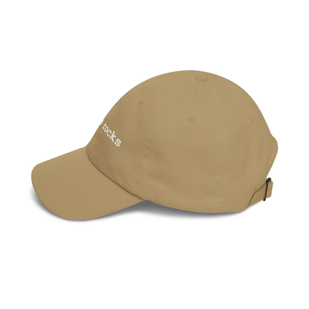 I like rocks dad hat